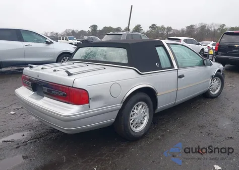 1993 Mercury Cougar Xr7 from USA, damaged, VIN 1MEPM624XPH633282